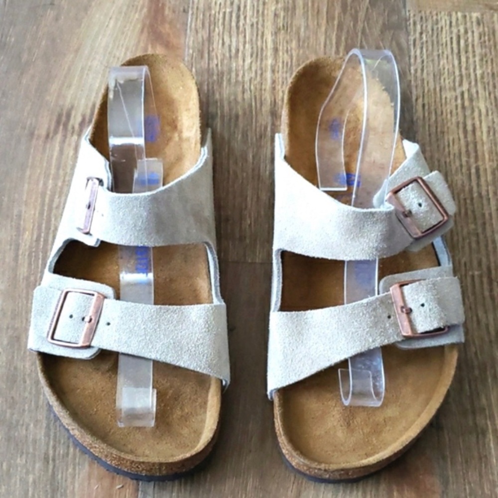 Birkenstock Arizona suede leather Tuape